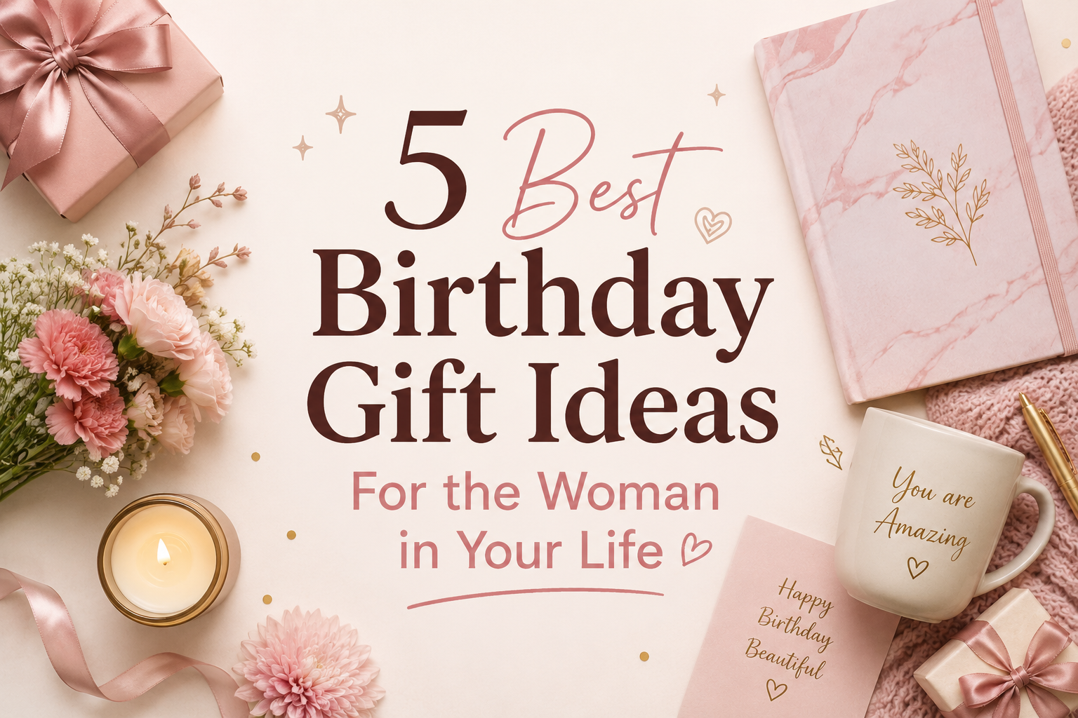 5 Best Birthday Gift Ideas For the Woman in Your Life