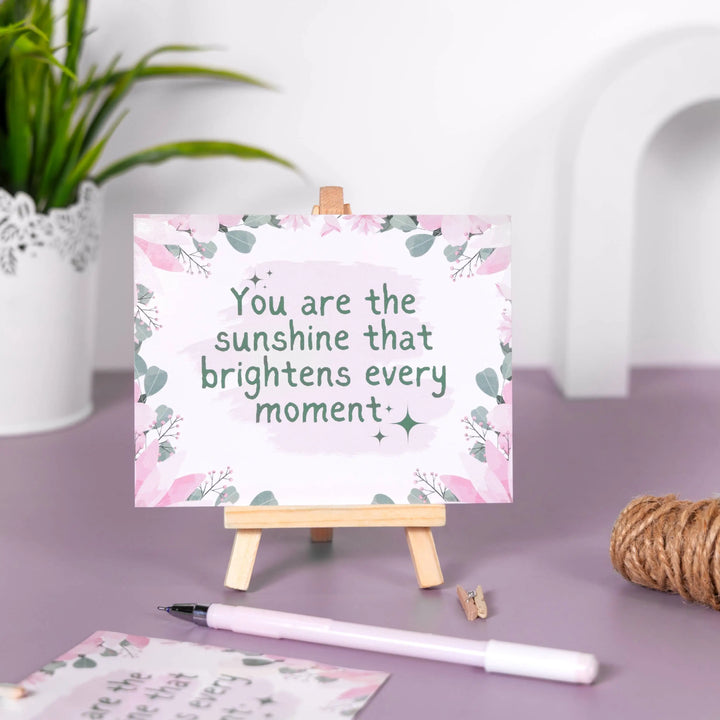 Rarejoy Gifts floral greeting card with heartfelt appreciation message, perfect for birthdays, thank you gifts, friendship gifts, and special occasions.