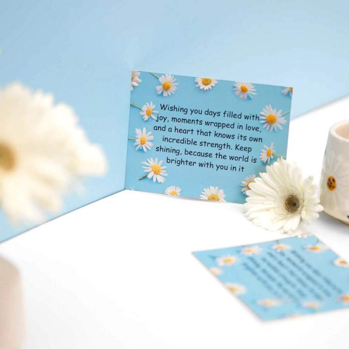 Daisy Theme Greeting Card