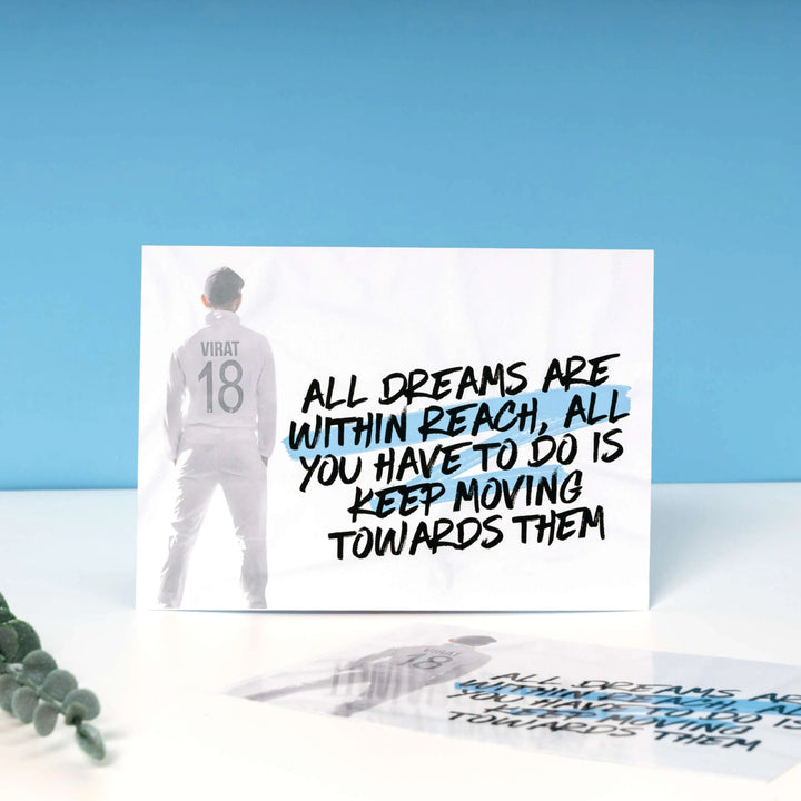 Virat Kohli Greeting Card
