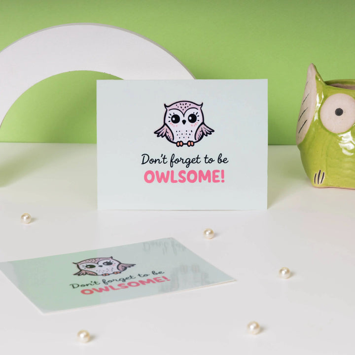 Owl Greeting Card