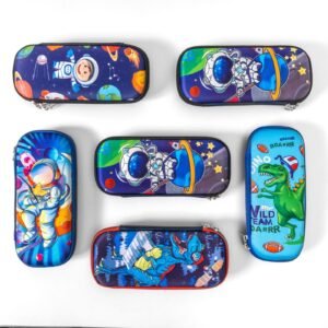 Pencil Case Pouch Bag- Set of 6