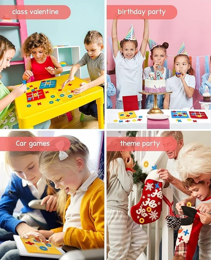 Tic Tac Toe- Set of 6 - Image 3